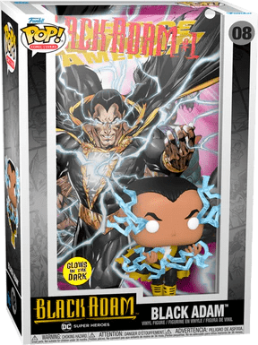 Funko POP Comic Cover Black Adam GITD 08 - NERD BLVD