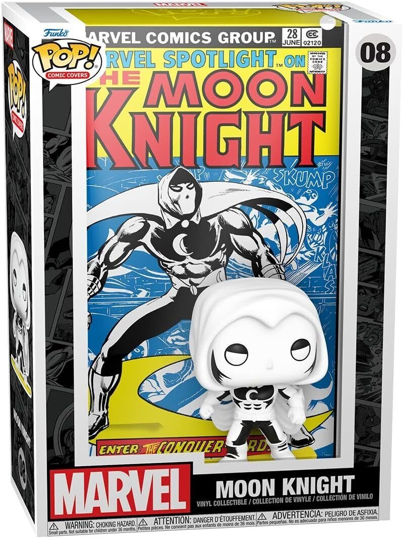 Funko POP Comic Cover Moon Knight Marvel 08 - NERD BLVD