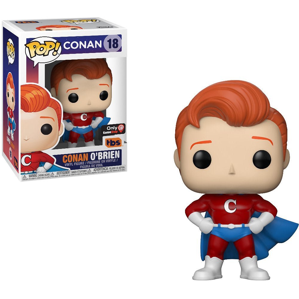 Funko POP Conan O’Brien GameStop Exclusive 18 - NERD BLVD