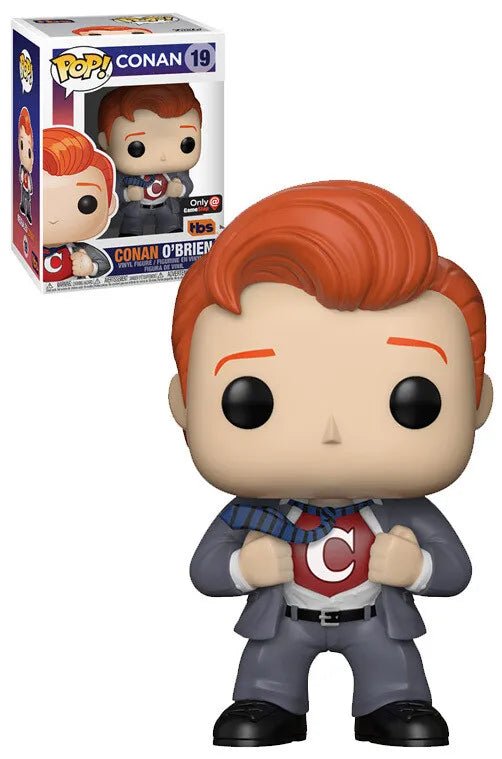 Funko POP Conan O’Brien GameStop Exclusive 19 - NERD BLVD