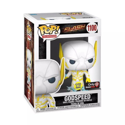 Funko POP DC Flash Godspeed GITD GameStop Exclusive 1100 - NERD BLVD