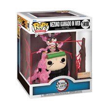 Funko POP Deluxe Nezuko Kamado In Web 1418 - NERD BLVD