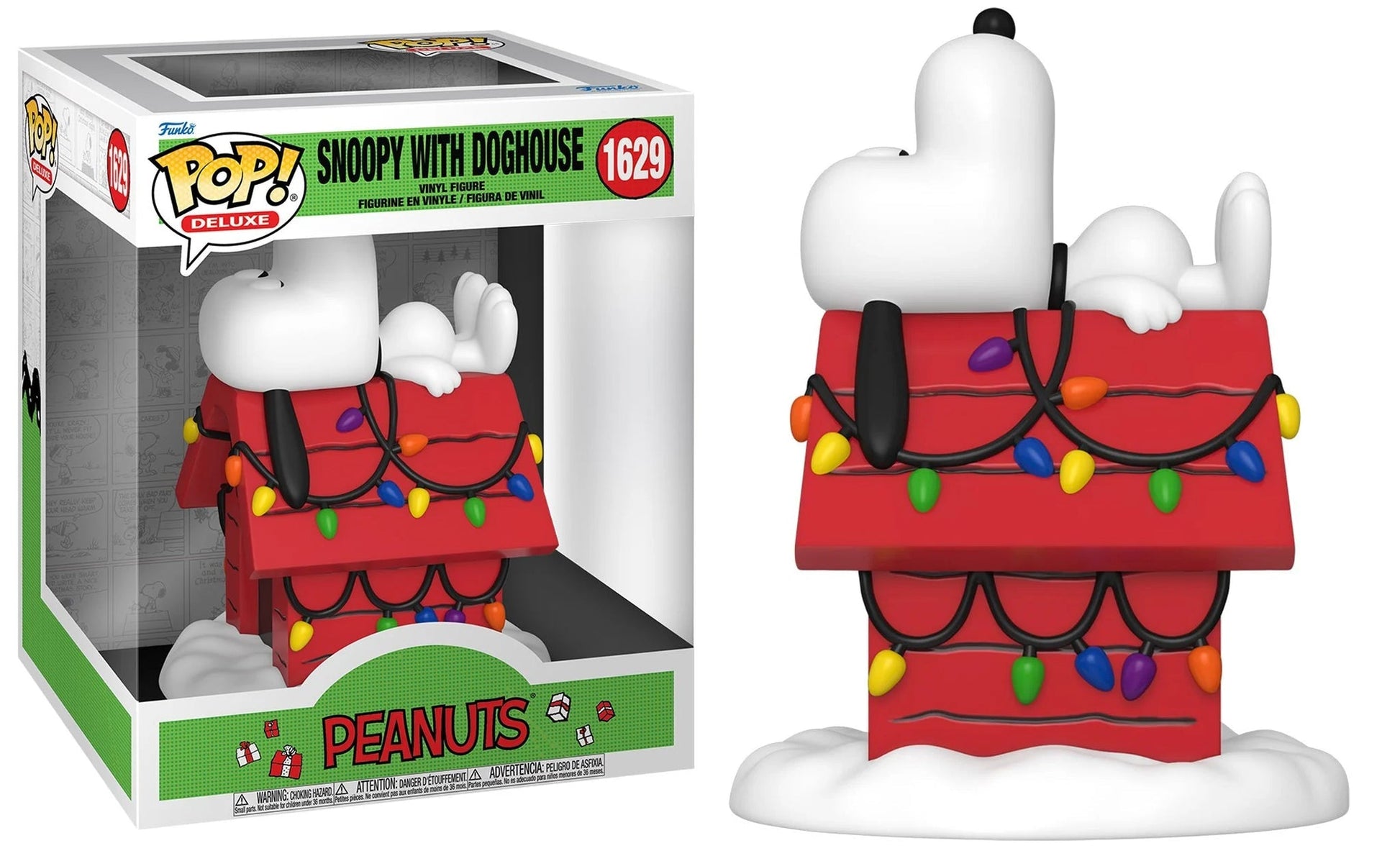 Funko Pop Deluxe Snoopy With Doghouse 1629 - NERD BLVD