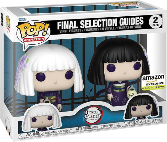 Funko POP Demon Slayer Final Selection Guides GITD Amazon 2 Pack - NERD BLVD