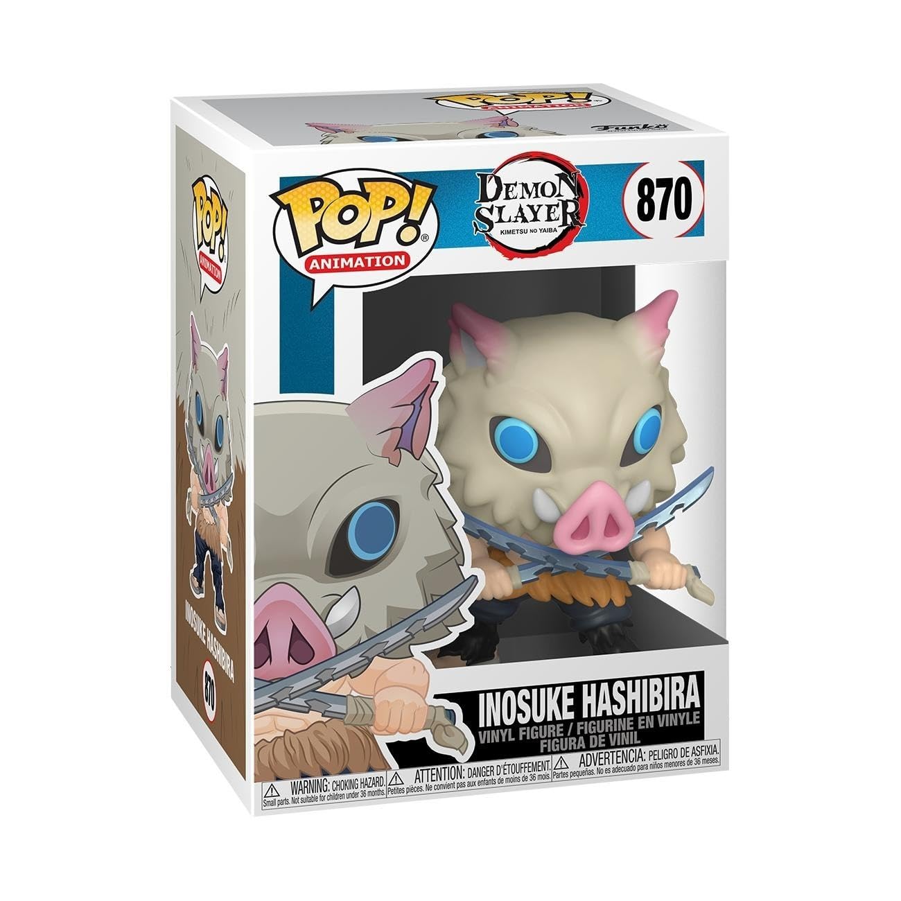 Funko POP Demon Slayer Inosuke Hashibira 870 - NERD BLVD