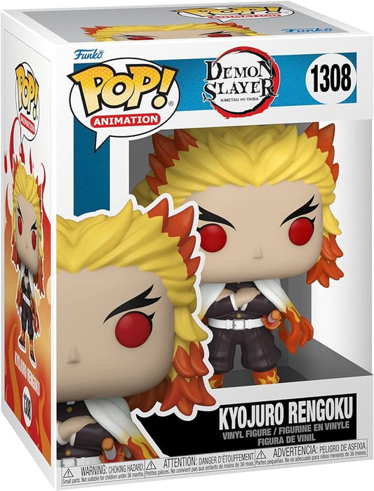 Funko POP Demon Slayer Kyojuro Rengoku 1308 - NERD BLVD