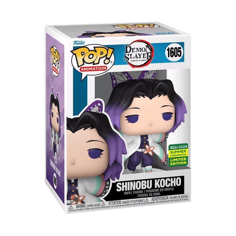 Funko POP Demon Slayer Shinobu Kocho 2024 Summer Convention 1605 - NERD BLVD