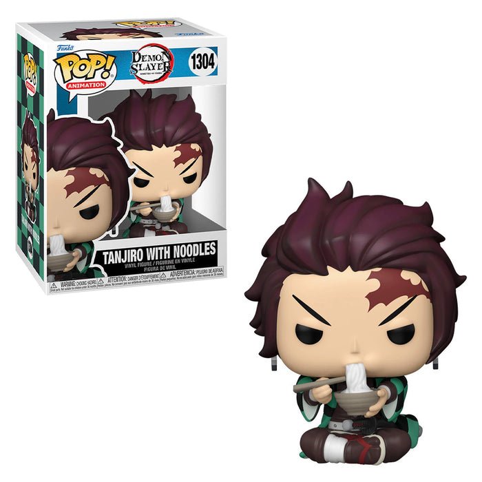 Funko POP Demon Slayer Tanjiro With Noodles 1304 - NERD BLVD