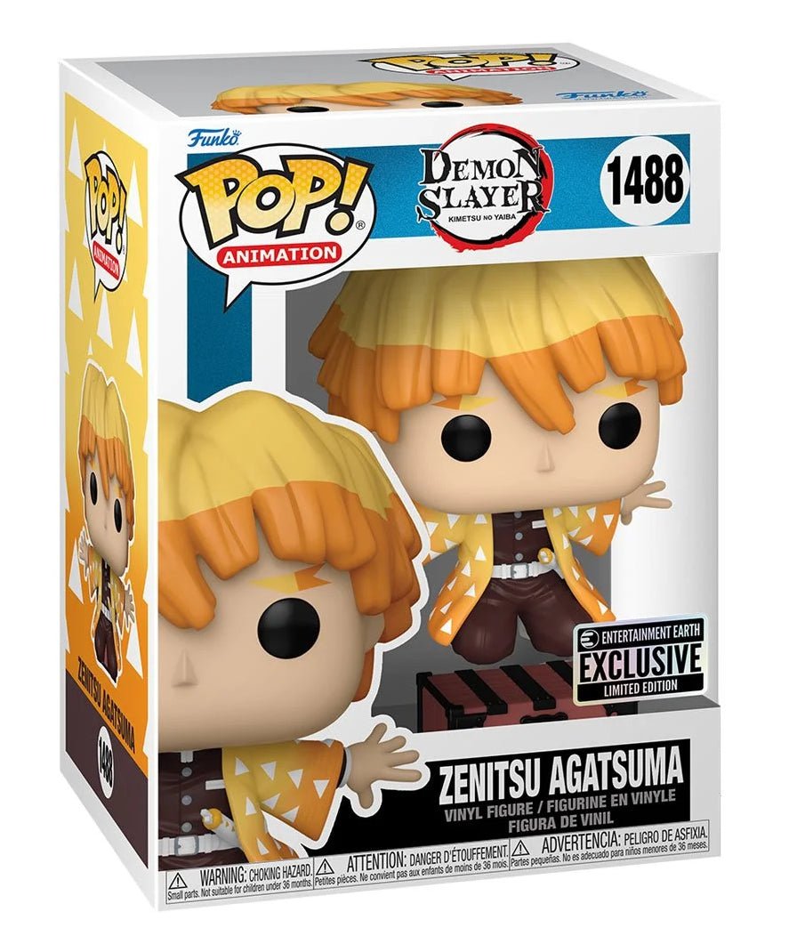 Funko POP Demon Slayer Zenitsu Agatsuma 1488 - NERD BLVD