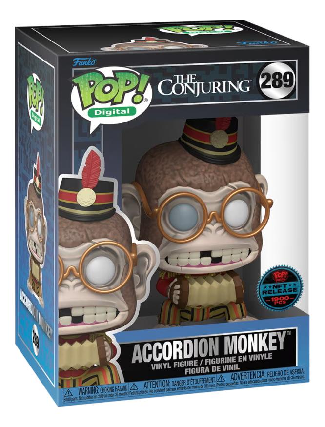 Funko Pop Digital Accordion Monkey NFT 1900 PCS - NERD BLVD