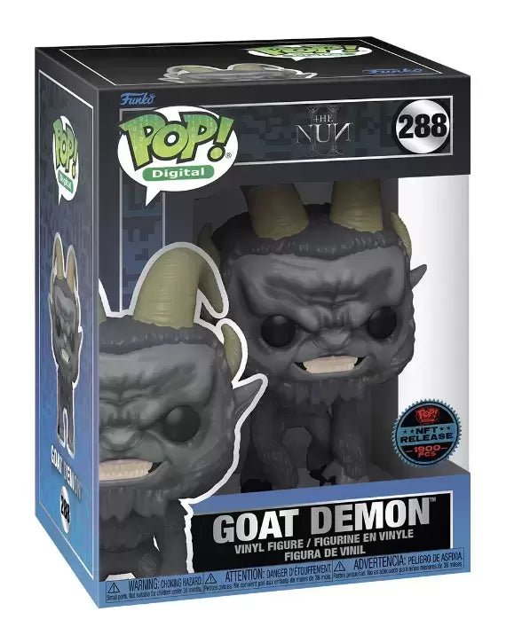 Funko Pop Digital Goat Demon 288 NFT 1900 PCS - NERD BLVD