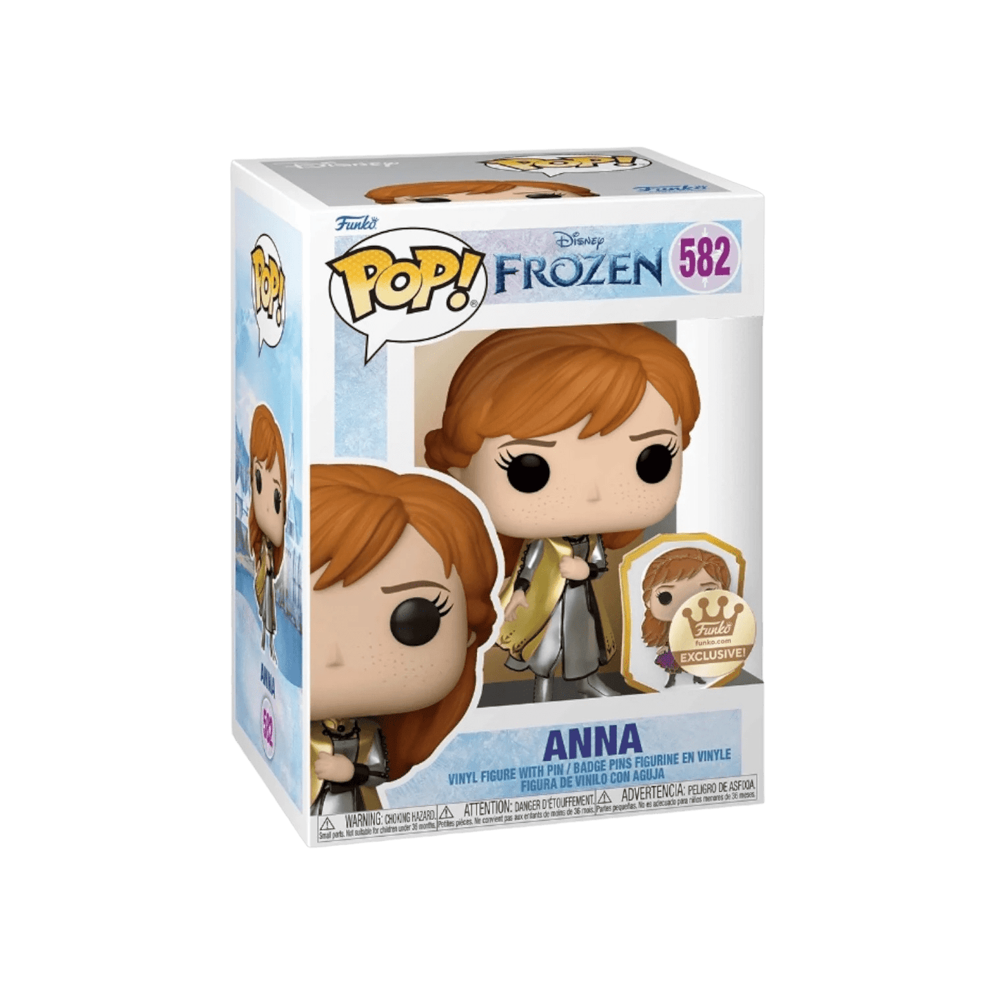 Funko POP Disney Frozen Anna Funko Exclusive 582 - NERD BLVD