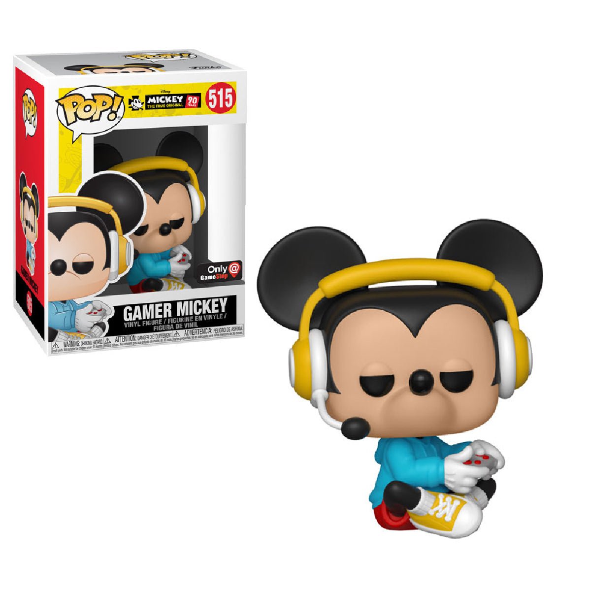 Funko POP Disney Gamer Mickey Gamestop Exclusive 515 - NERD BLVD