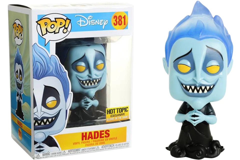 Funko POP Disney Hades GITD Hot Topic Exclusive 381 - NERD BLVD