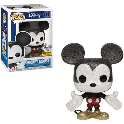 Funko Pop Disney Mickey Mouse 01 Diamond Hot Topic - NERD BLVD