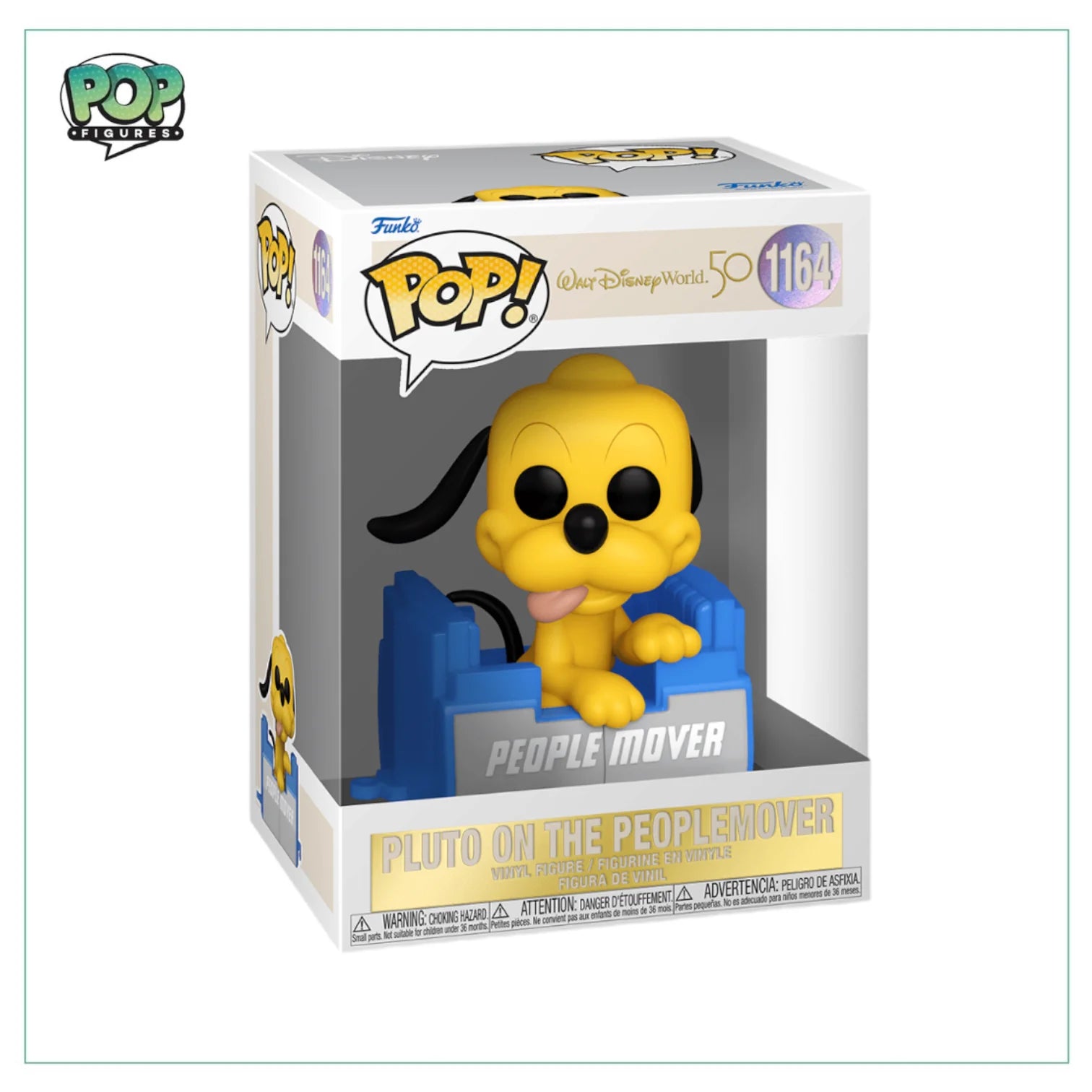 Funko POP Disney Pluto On The Peoplemover 1164 - NERD BLVD