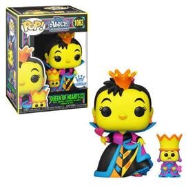 Funko POP Disney Queen of Hearts With King Blacklight 1063 - NERD BLVD