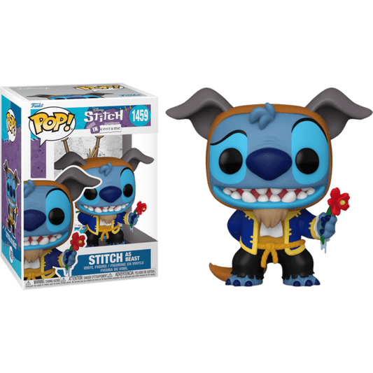 Funko Pop Disney Stitch As Beast 14569 - NERD BLVD