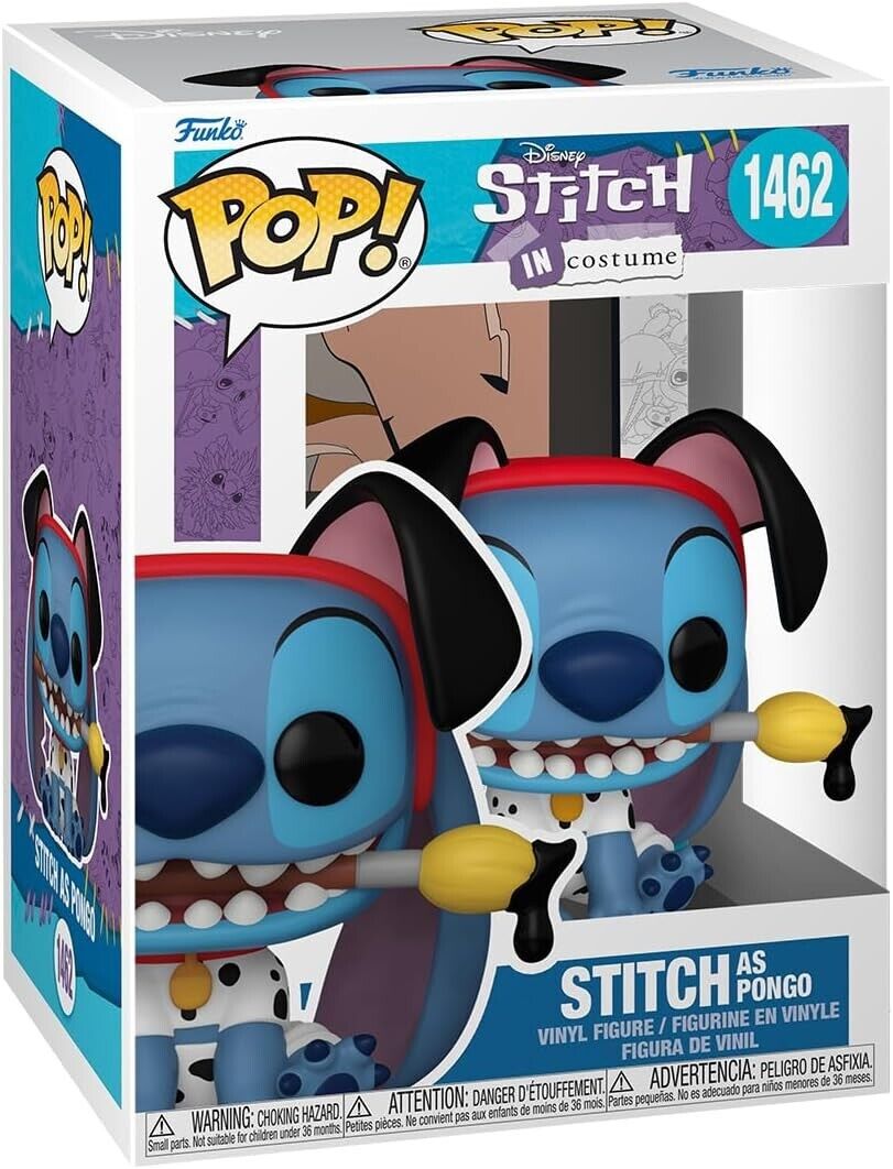 Funko Pop Disney Stitch As Pongo 1462 - NERD BLVD