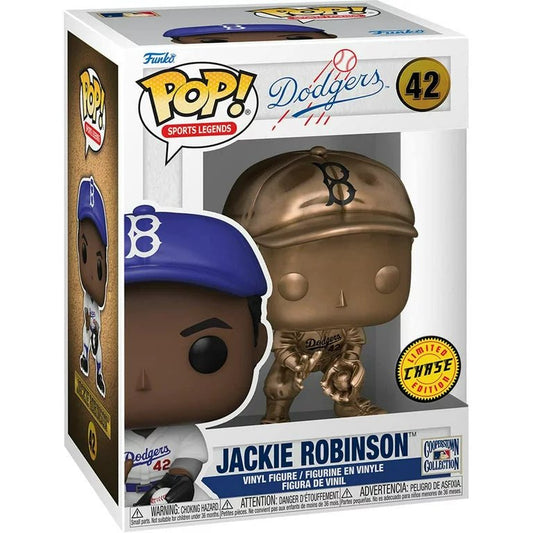 Funko POP Dodgers Jackie Robinson Chase 42 - NERD BLVD