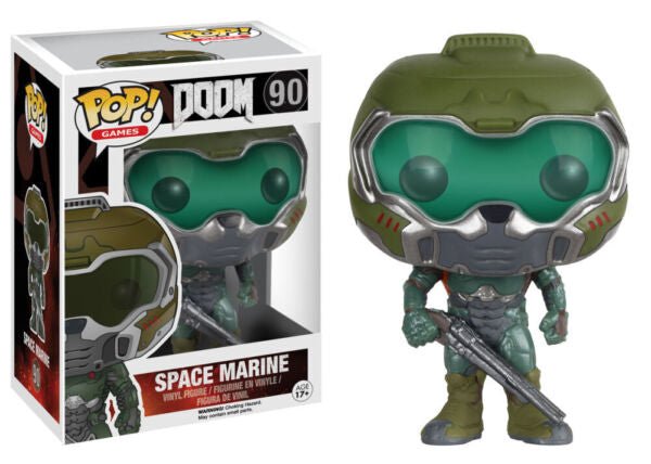 Funko POP Doom Space Marine 90 - NERD BLVD