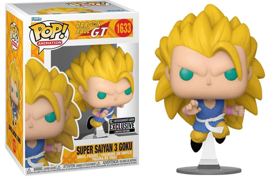 Funko Pop Drago Ball GT Super Saiyan 3 Goku 1633 Entertainment Earth Exclusive - NERD BLVD