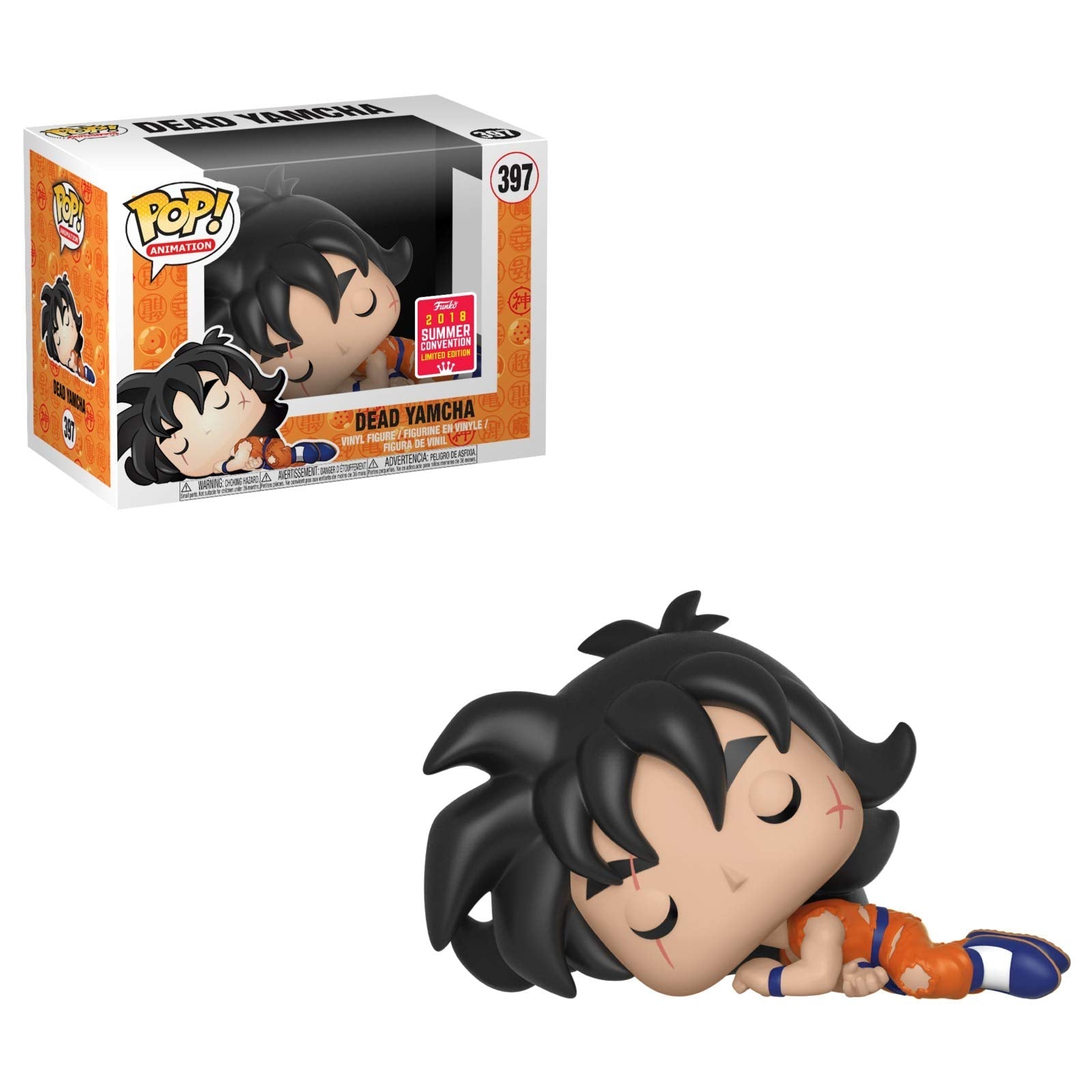 Funko Pop DragoBall Z Dead Yamcha 397 Summer Convention 2018 - NERD BLVD