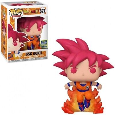 Funko Pop DragoBall Z SSG Goku 827 Summer Convention 2020 - NERD BLVD