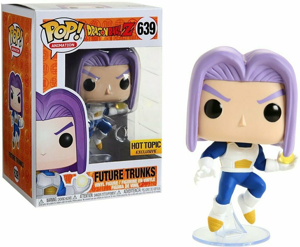 Funko POP Dragon Ball Z Future Trunks 639 Hot Topic E - NERD BLVD