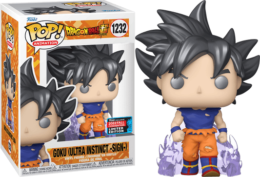 Funko POP Dragon Ball Z Goku (Ultra Instinct-Sign-) 1232 Fall convention 2022 LE - NERD BLVD