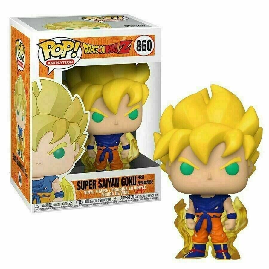 Funko POP Dragon Ball Z Super Saiyan Goku 860 - NERD BLVD