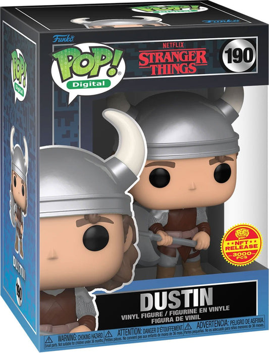 Funko POP! Dustin - Stranger Things #190 - NERD BLVD