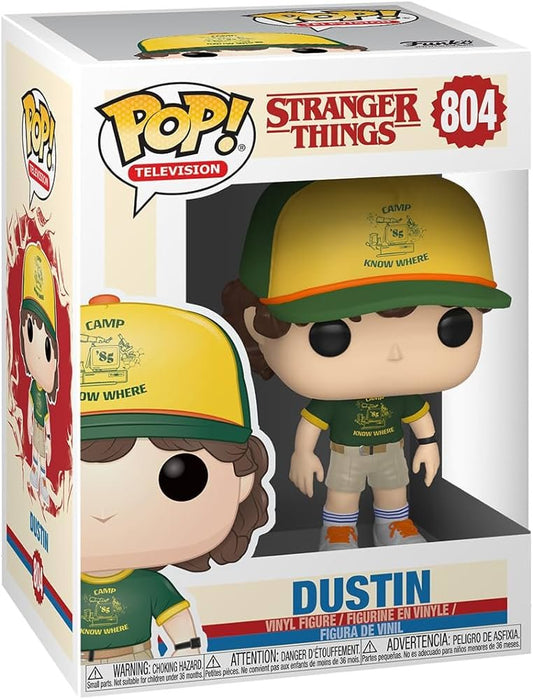 Funko POP Dustin Stranger Things 804 - NERD BLVD