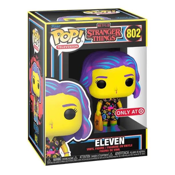 Funko POP Eleven Stranger Things Target Exclusive Blacklight 802 - NERD BLVD