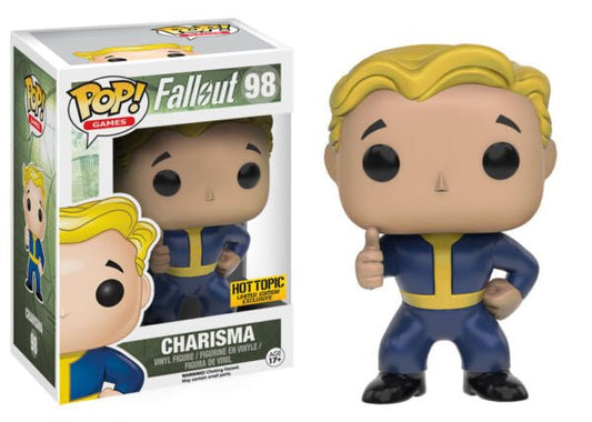 Funko POP Fallout Charisma Hot Topic Exclusive 98 - NERD BLVD