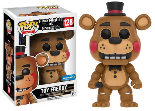 Funko Pop Five Nights At Freddy's Toy Freddy 128 Walmart - NERD BLVD