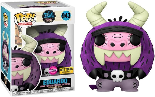 Funko POP Fosters Home For Imaginary Friends Eduardo 943 Flocked - NERD BLVD