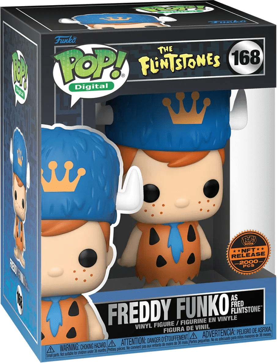 Funko POP! Freddy As Fred - The Flintstones #168 - NERD BLVD