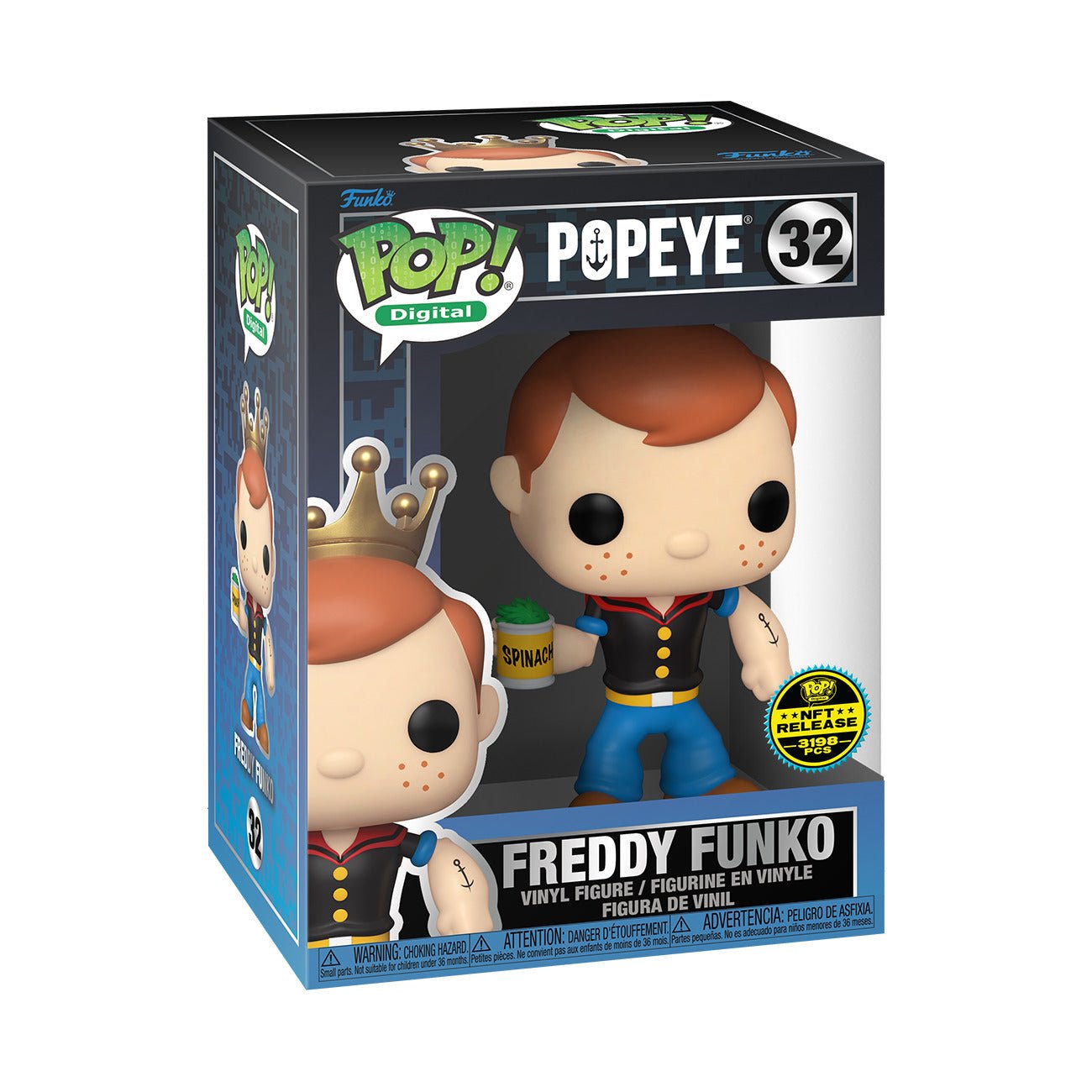 Funko POP! Freddy As Popeye #32 - NERD BLVD