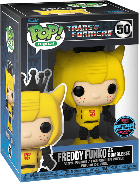 Funko POP! Freddy Funko As Bumblebee #50 - NERD BLVD