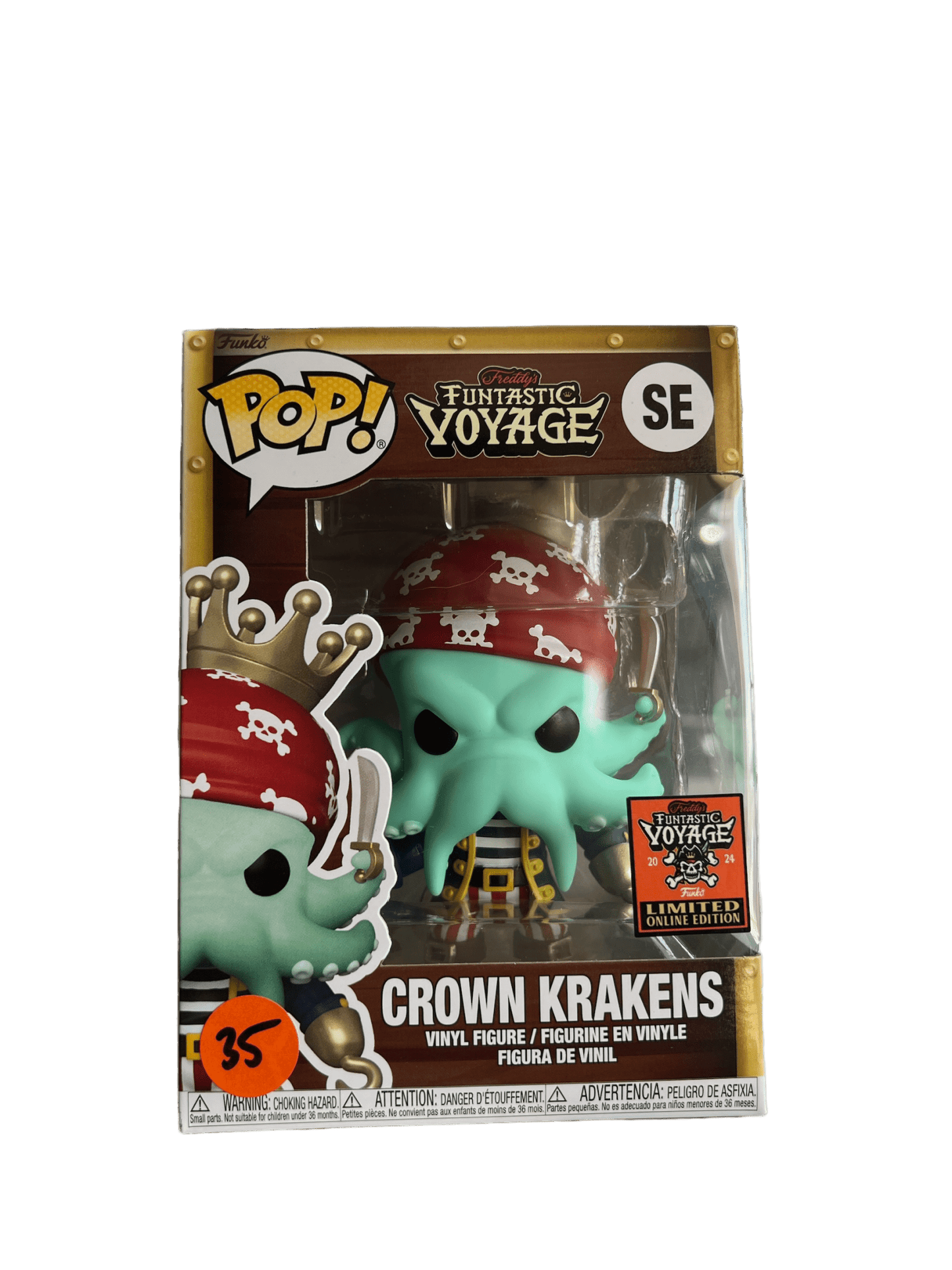 Funko POP Funtastic Voyage Crown Krakens SE - NERD BLVD