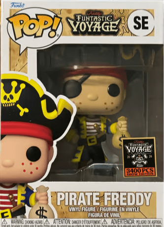 Funko POP Funtastic Voyage Pirate Freddy Funko 3400 Show Edition - NERD BLVD