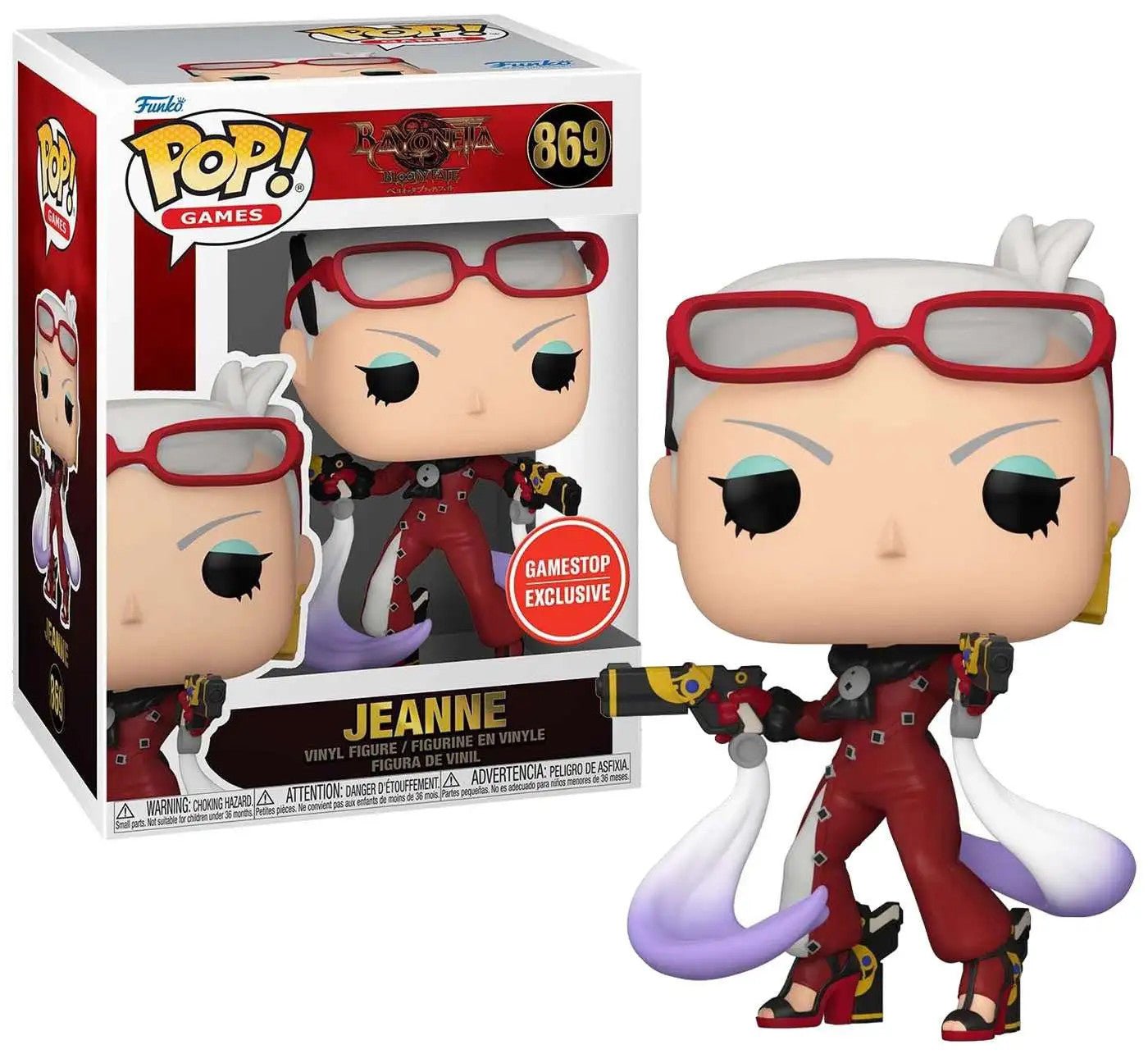 Funko POP Games Bayonetta Jeanne GameStop Exclusive 869 - NERD BLVD