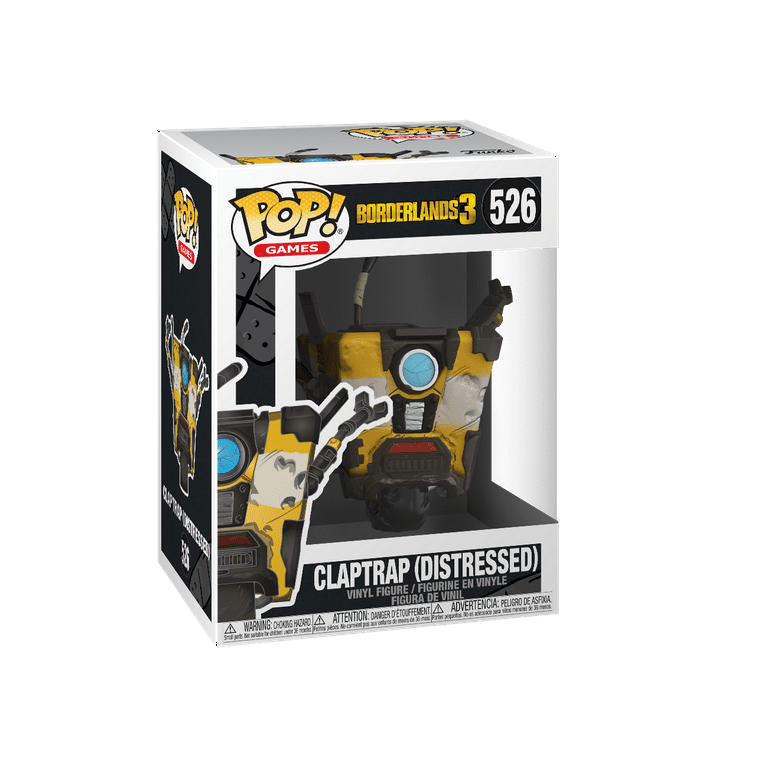 Funko Pop Games Claptrap (Distressed) 526 - NERD BLVD