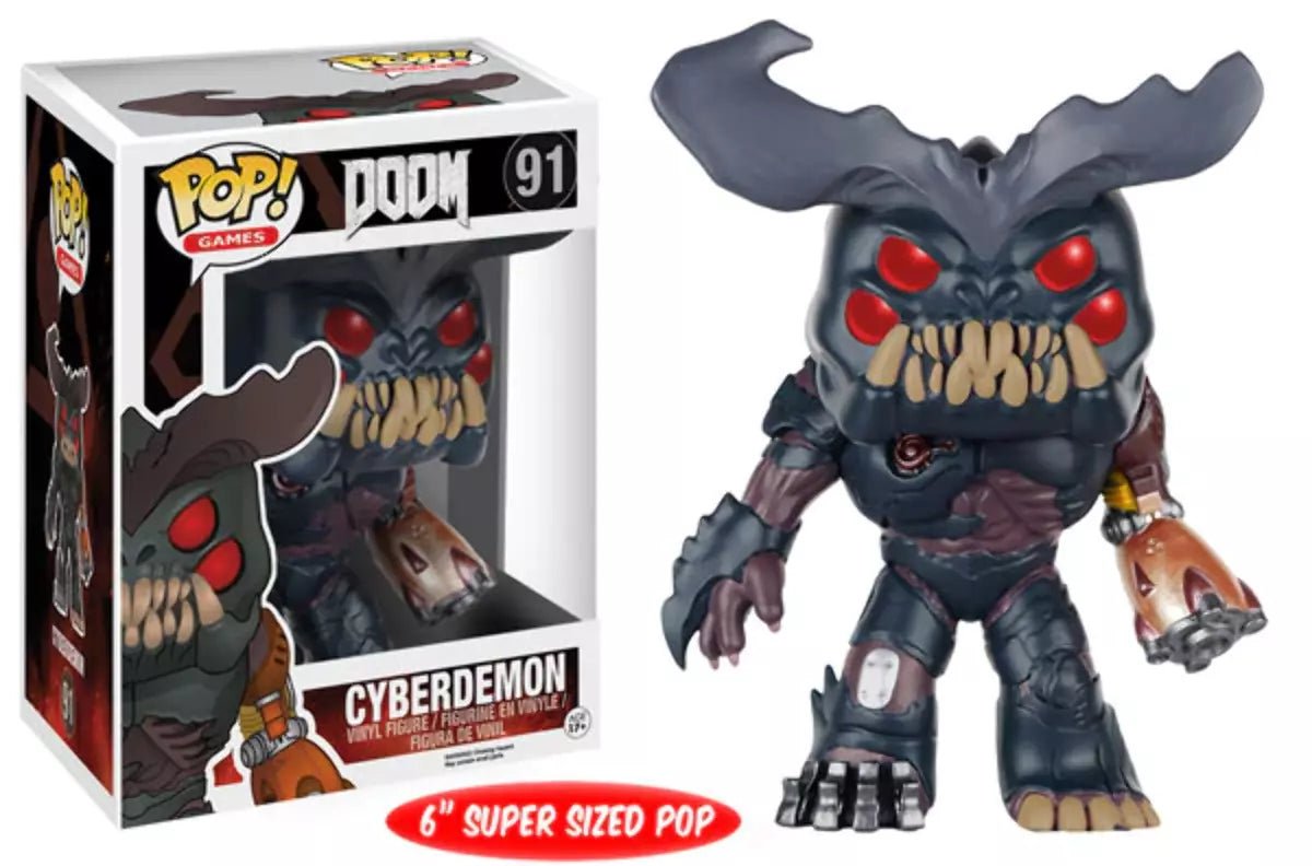 Funko POP Games Doom Cyberdemon 91 - NERD BLVD