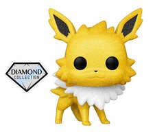 Funko POP Games Pokemon Jolteon Diamond 2021 Wondrous Convention Shared 628 - NERD BLVD