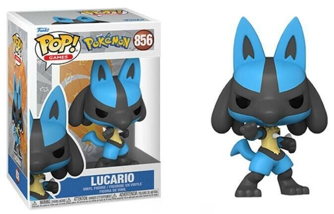 Funko POP Games Pokemon Lucario 856 - NERD BLVD