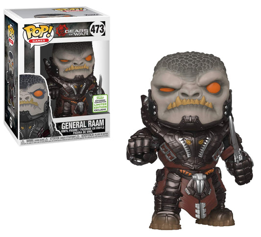 Funko POP Gears of War General Raam 2019 Convention Exclusive 473 - NERD BLVD