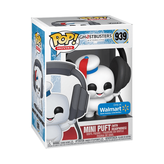 Funko POP Ghostbusters Afterlife Mini Puft With Headphones Walmart Exclusive 939 - NERD BLVD