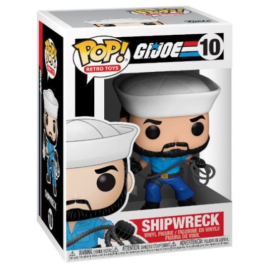 Funko POP GI JOE Shipwreck 10 - NERD BLVD